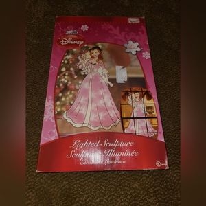 Disney Princess Lighted Sculpture 19" Belle Beauty and the Beast